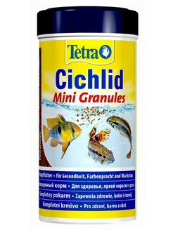 Корм для небольших цихлид Cichlid Mini Granules в гранулах