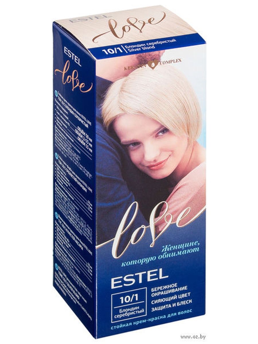 Estel Love крем-краска 10.7 сатиновый блондин
