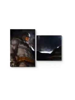 Картина на стену на холсте Бэтмен во тьме