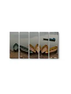 Картина на стену на холсте К веслам!