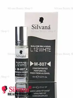 Масляные духи White Blanc № M807 Сильвана мужской аромат 6мл