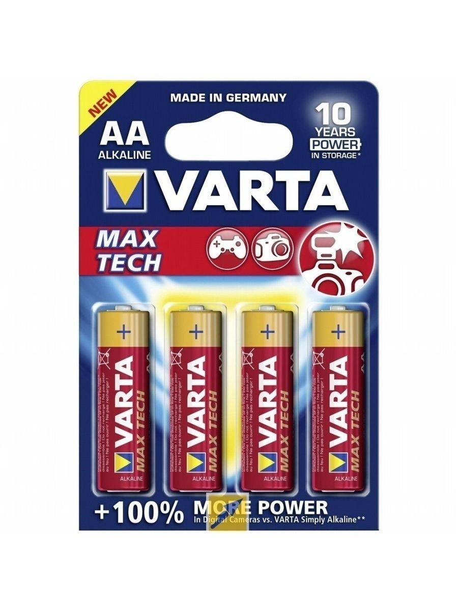 Аккумуляторы max. Батарейка Varta Max Tech lr06 (AA) bl8. Батарейки пальчиковые Varta Max Tech lr06. Батарейка Varta Longlife Max Power (Max Tech) lr6 AA bl2 Alkaline 1.5v (4706) (2/40/200). Батарея lr06 AA.