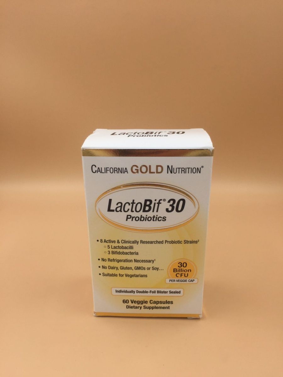 LACTOBIF 30 probiotics. Лактобиф Голд. California-Gold-Nutrition-LACTOBIF-probiotics-30-billion. California Gold пробиотики.