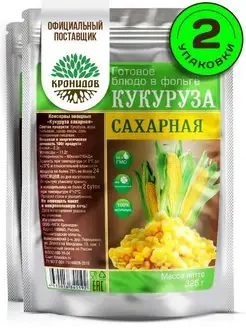 Консервированная кукуруза сахарная 2 шт