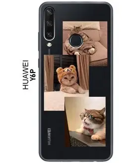 Чехол с принтом на HUAWEI Y6P Хуавей У6 п