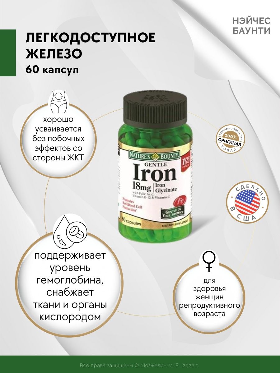 Iron капсулы