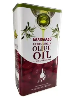 Масло оливковое Extra Virgin Olive Oil, Elaiolado, Греция 5л