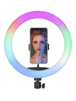 Кольцевая лампа 33cm MJ33 RGB LED Soft Ring Light