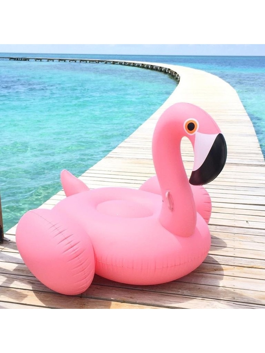 Надувной матрас Фламинго 150см