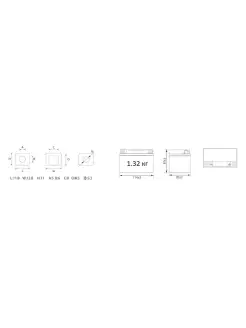 Delta аккумуляторная батарея CT 1204 (YB4L-B, YB4L-A, Y