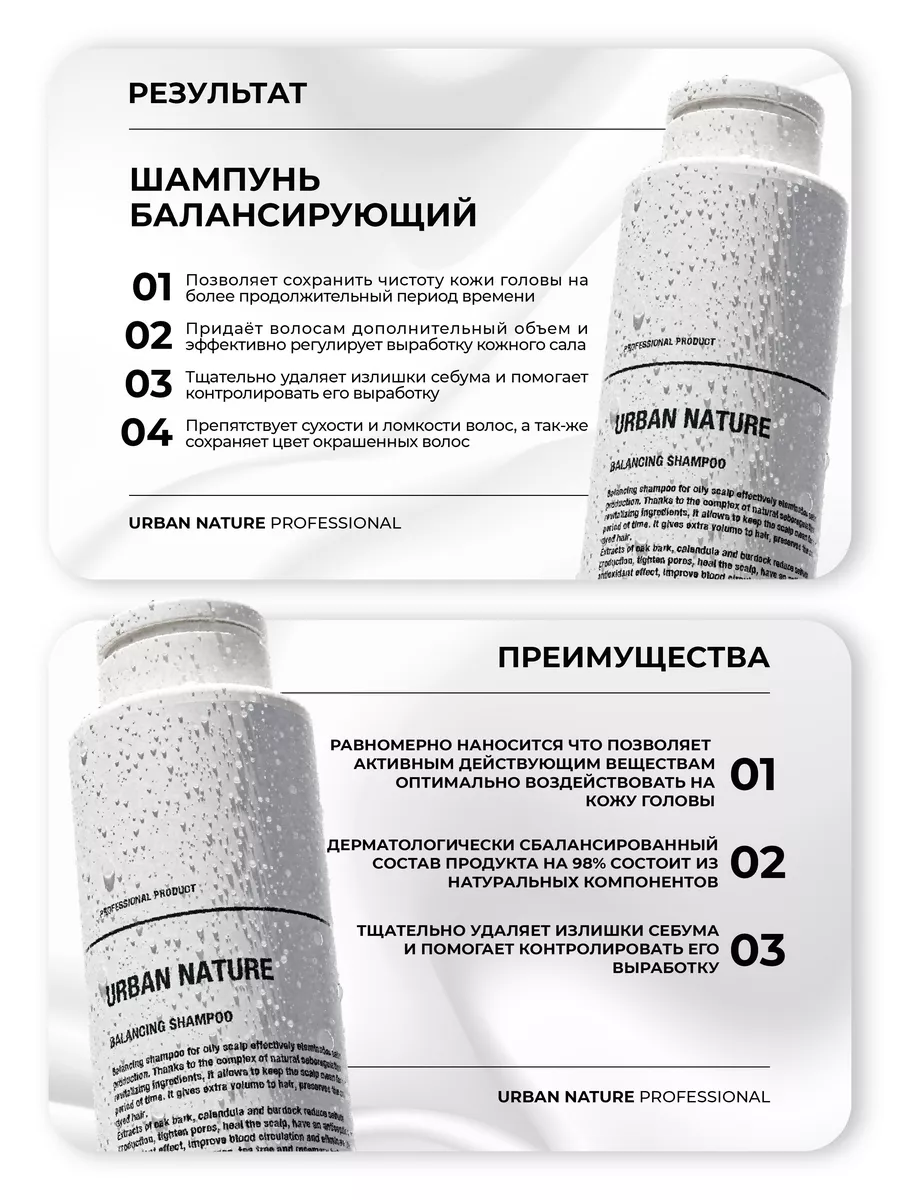 Urban nature shampoo