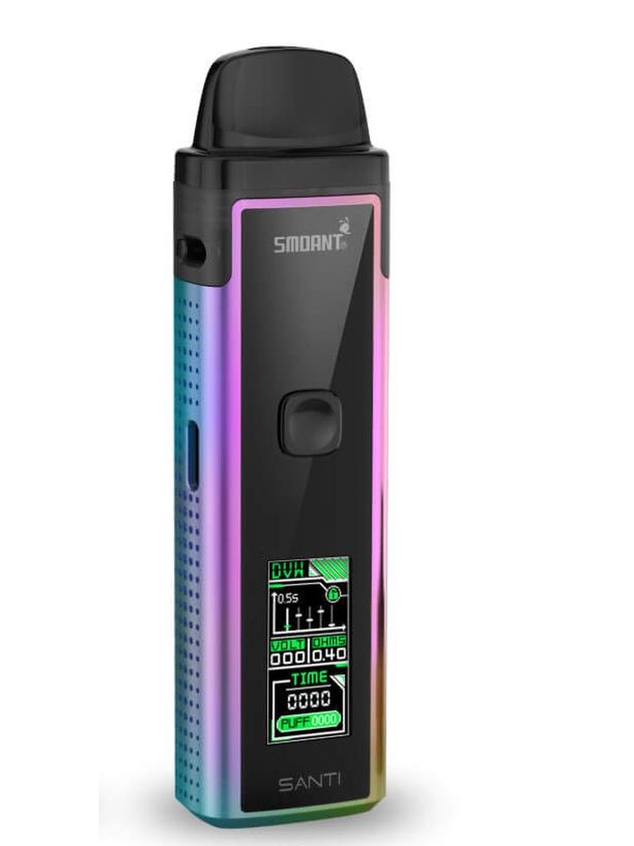 Санти под. Smoant Santi 40w 1100mah Kit. Smoant Santi pod Kit, 1100 МАЧ. Smoant Santi Rainbow. Smoant Santi Kit.