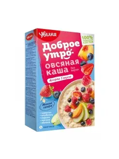 Каша овсяная ассорти, 5штx40г уп