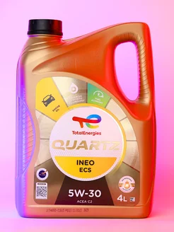 Quartz Ineo ECS моторное масло 5W30 синтетическое 4л