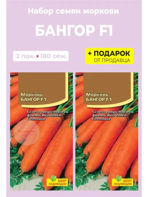 Морковь Каротель Семена Купить